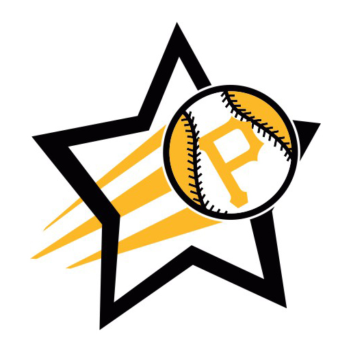 Pittsburgh Pirates Baseball Goal Star logo iron on paper